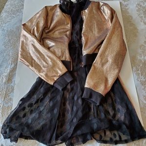 WonderNation dress with jacket/slippery size XL